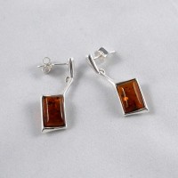 amber earrings #1