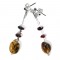 amber earrings #24