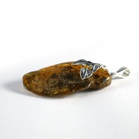 pendant with amber #26