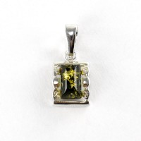 pendant with amber #35