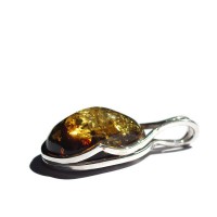 pendant with amber #6