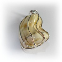 pendant with amber #5