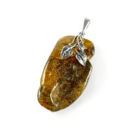 pendant with amber #26